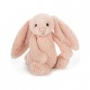 Króliczek pudrowy róż, Bushful Blush Bunny 31 cm, Jellycat